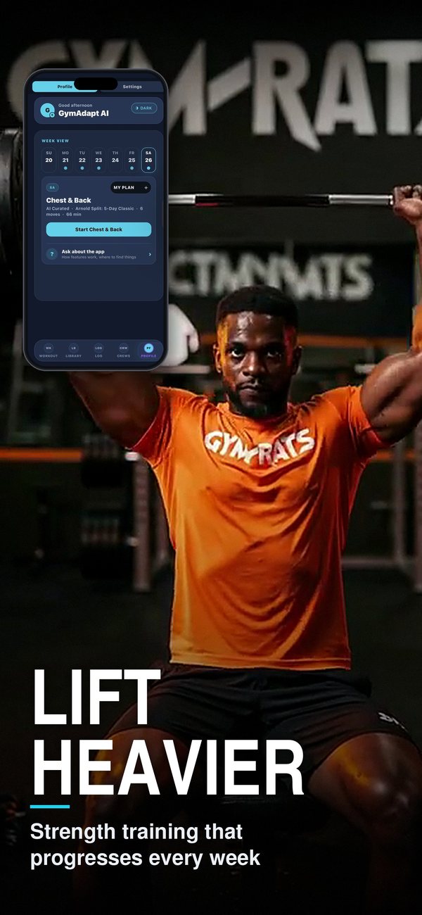 Levanta más: entrenamiento de fuerza que progresa cada semana